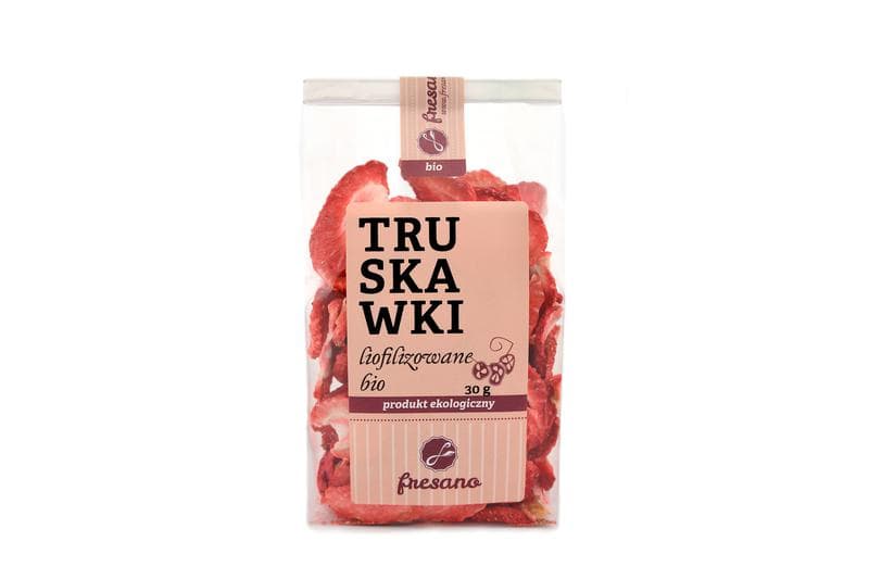 Truskawki liofilizowane BIO 30 g