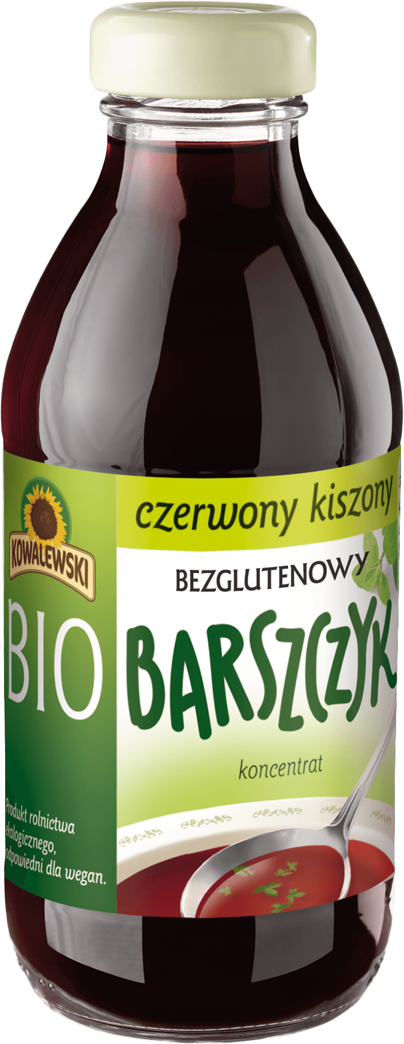 Barszczyk czerwony kiszony bezglutenowy BIO koncentrat 320 ml