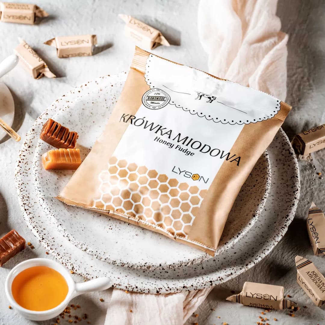 Krówka miodowa mleczna 220 g