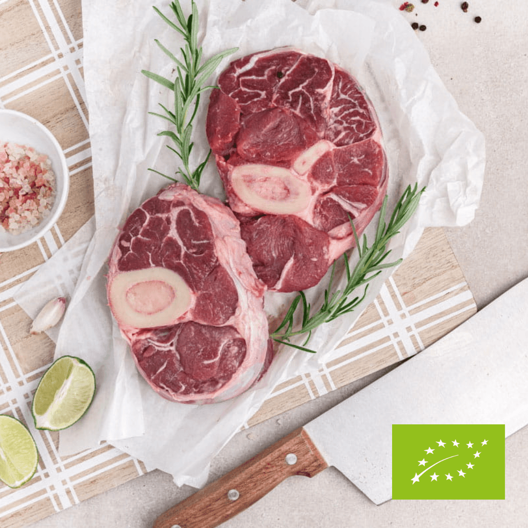 Goleń wołowa z kością EKO (ok. 1 kg)