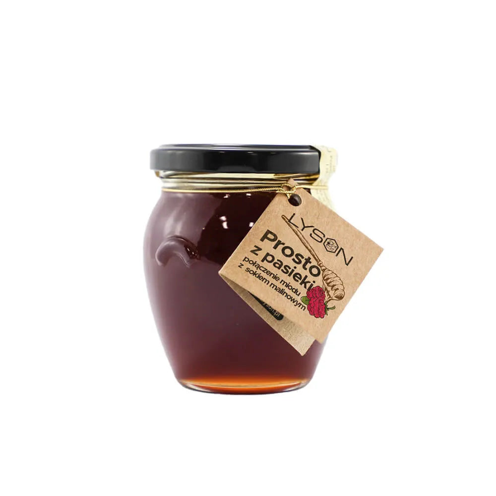 Miód z sokiem malinowym 270 g