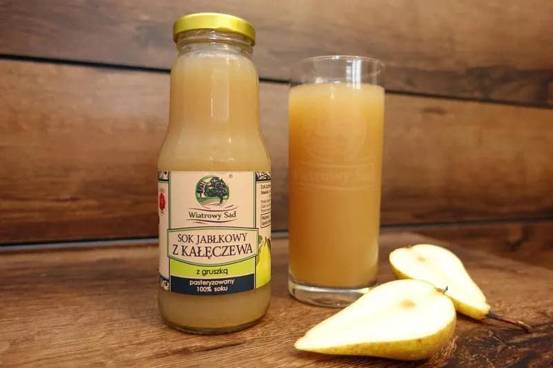 Sok jabłkowy z gruszką 12 szt.