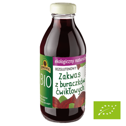 Zakwas z buraków ćwikłowych bezglutenowy BIO 320 ml