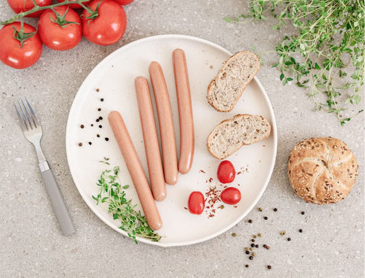 Parówki drobiowe z wołowina EKO Wasąg 150 g