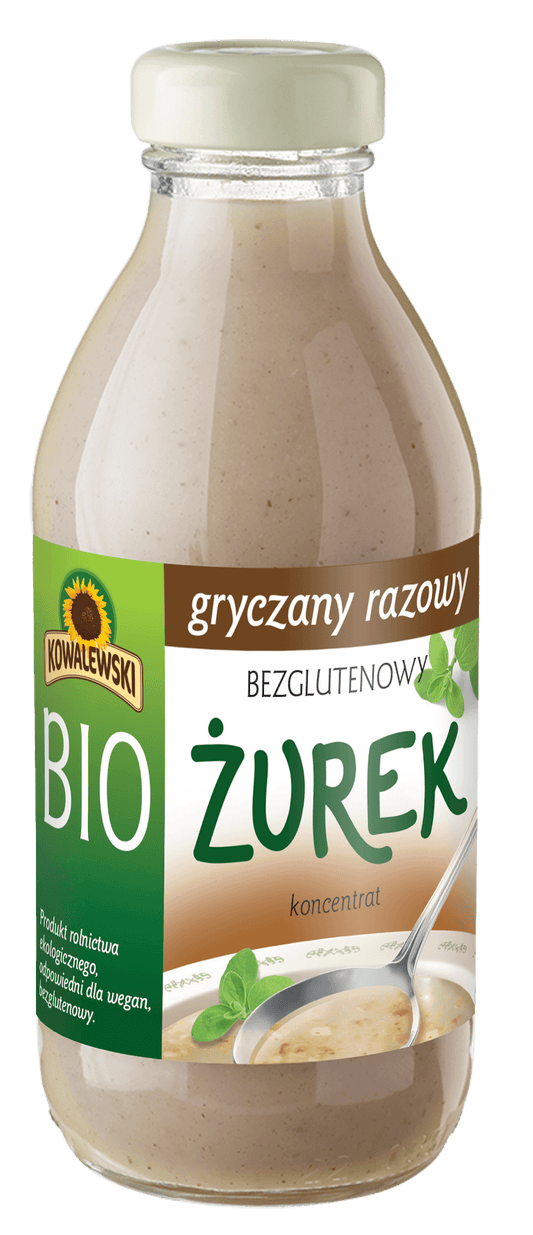 Żurek gryczany razowy bezglutenowy BIO koncentrat 320 ml