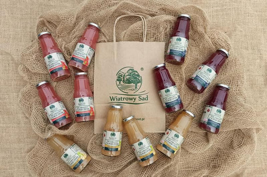 Soki 3 porzeczki - biała czerwona czarna 12 szt.