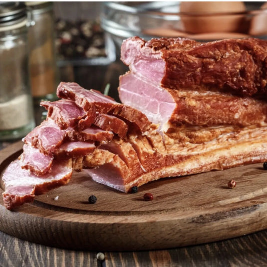 Boczek wędzony parzony 1 kg