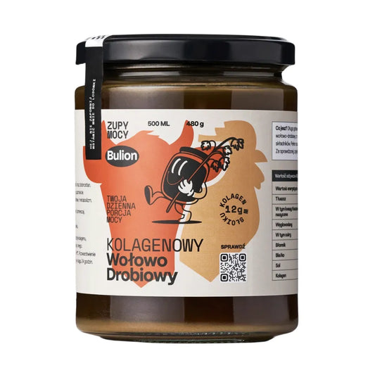 Bulion kolagenowy wołowo-drobiowy 500 ml