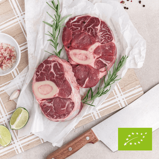 Goleń wołowa z kością EKO (ok. 1 kg)