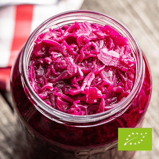 Kapusta czerwona kiszona 900 ml