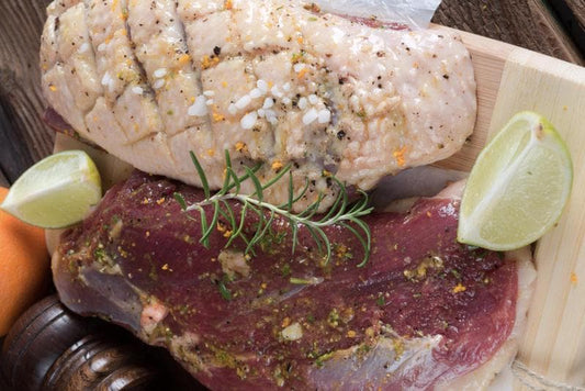 Gęsia pierś z kością 1 kg