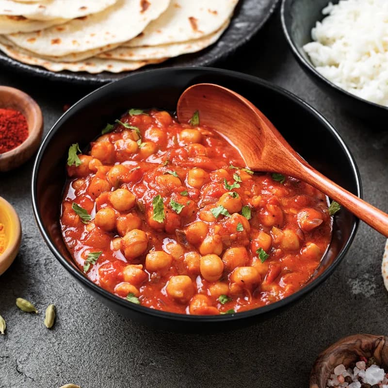 Chana masala ciecierzyca w sosie pomidorowo-kolendrowym 270 g