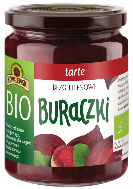 Buraczki tarte bezglutenowe BIO 540 ml