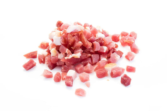 Boczek wędzony surowy (kostka) 500 g