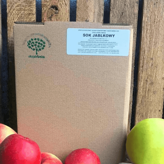 Sok jabłkowy NFC bez cukru i konserwantów 3 l