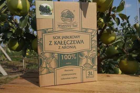 Sok jabłkowy z aronią 5 l